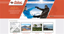 Desktop Screenshot of ankurtourandtravels.com